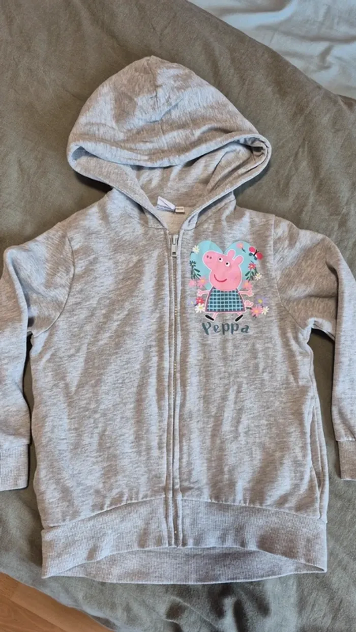 Gilet zip sweat