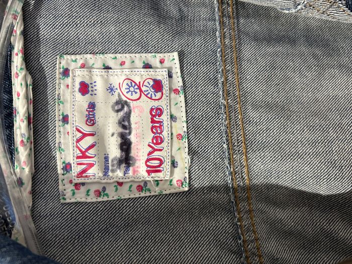 veste en jeans 10 ans - photo numéro 3