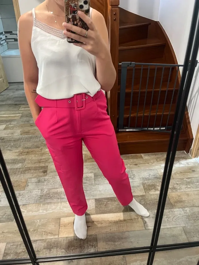 Pantalon rose - photo numéro 4