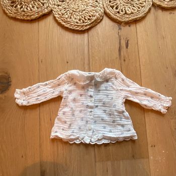 Blouse gaze de coton 3 mois