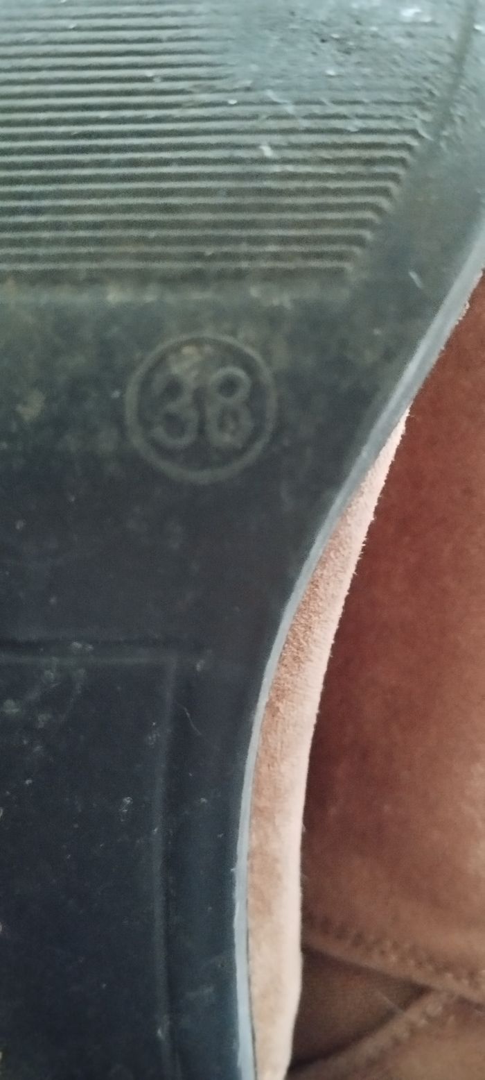 Bottines marron Daim taille 38 - photo numéro 6