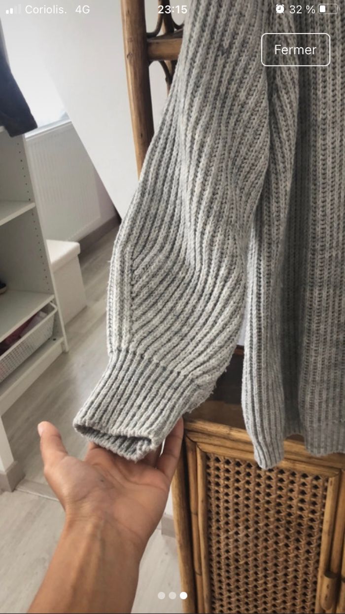 Pull long col rond - photo numéro 3