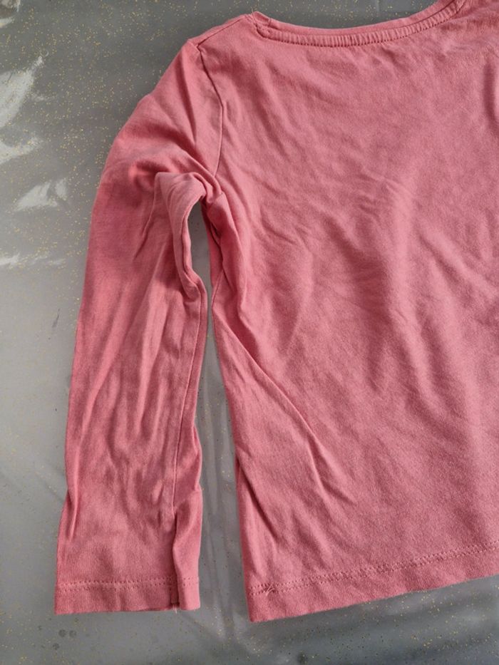 Tee shirt fille rose - photo numéro 6