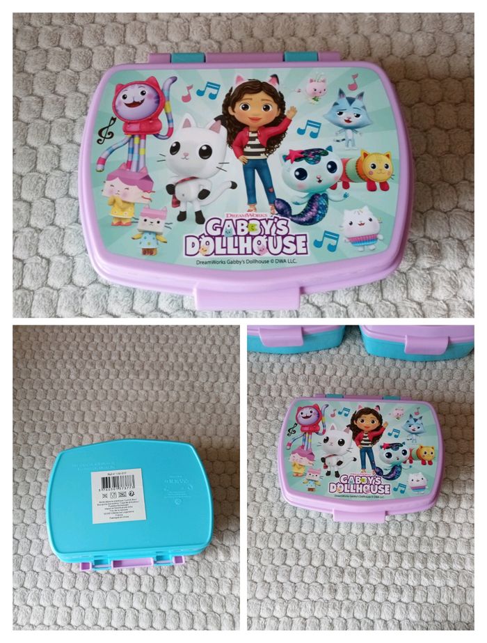 Boite à goûter gabby chat