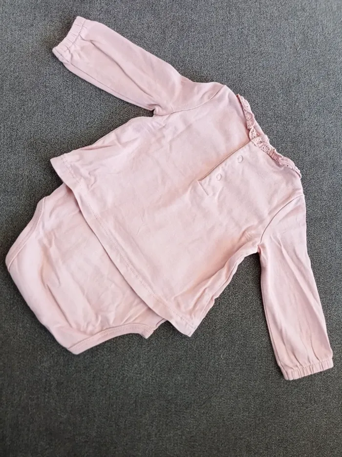 Ensemble salopette et body t-shirt Sergent major 3 mois - photo numéro 6
