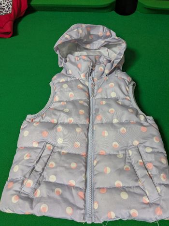 Veste sans manches fille 2-3 ans