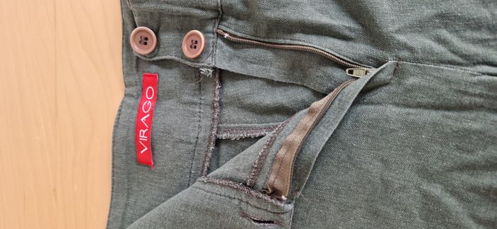 Short cargo en lin - Bon / TB état - photo numéro 4
