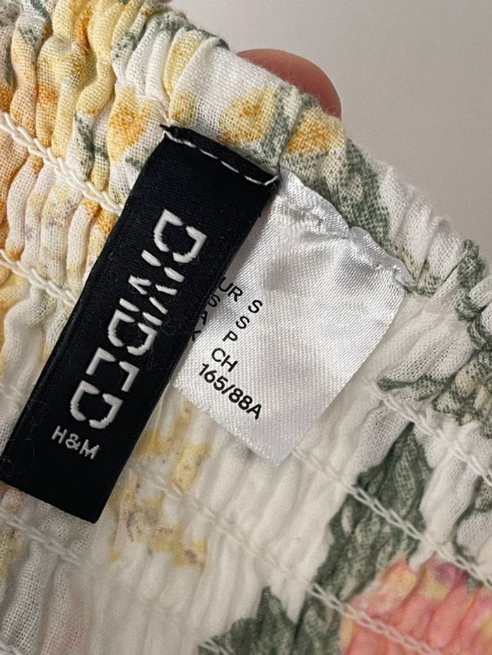 Robe dos nu tour de cou évanescente à fleurs Divided de chez H&M - photo numéro 8