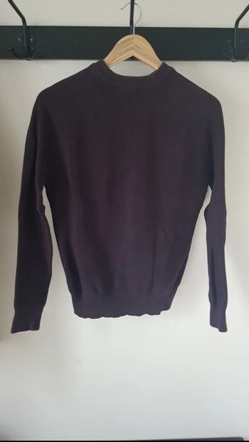 Pull homme Zara bordeaux – Taille S – Bon état