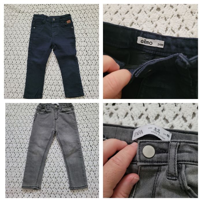 Lot deux jeans garçon 2 ans