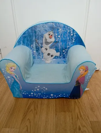 Fauteuil mousse reine des neiges