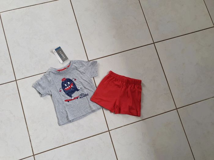 Pyjama 2 pièces été garçon 2 ans Neuf vet