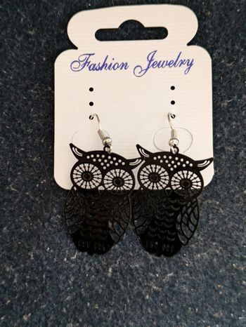 Boucles d'oreilles hibous