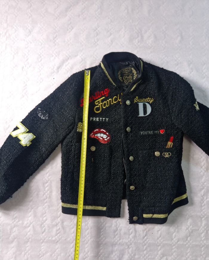 Blouson teddy fille , Deeluxe , 10 ans - photo numéro 3