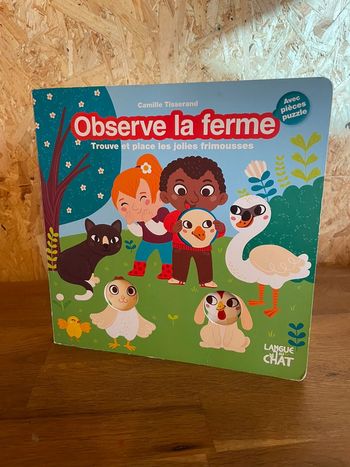 Livre Observe la ferme