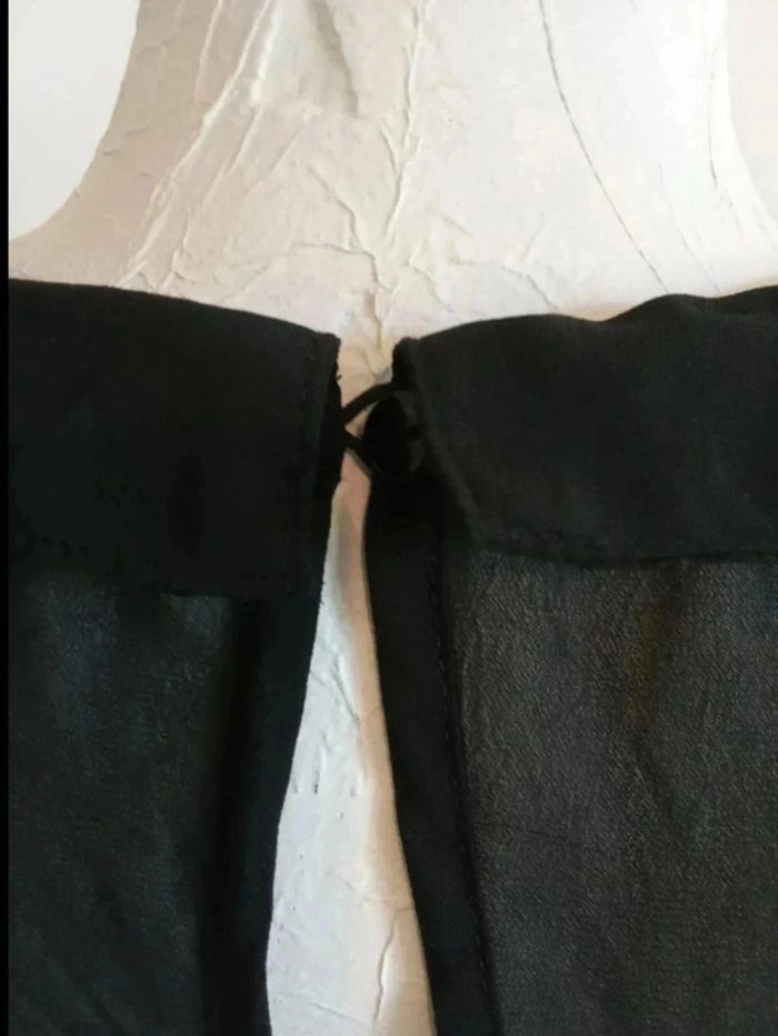 Débardeur noir transparent - photo numéro 5