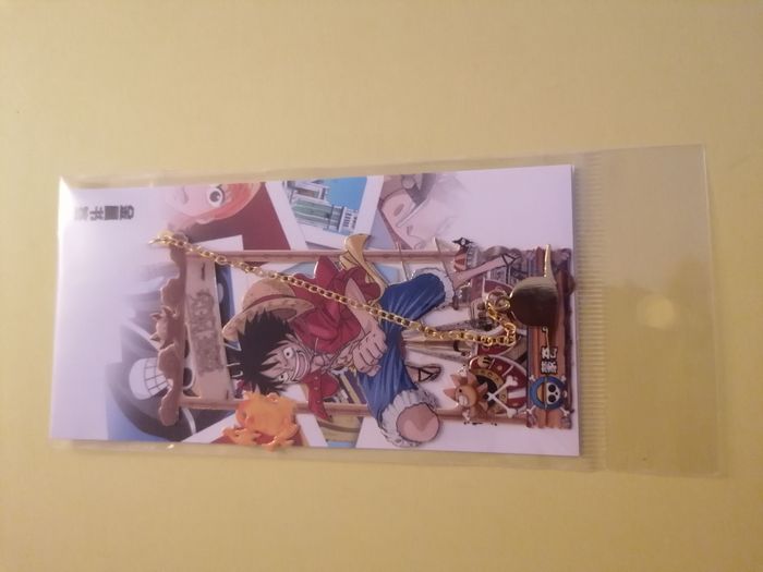 Marque page One Piece Luffy en métal - photo numéro 4