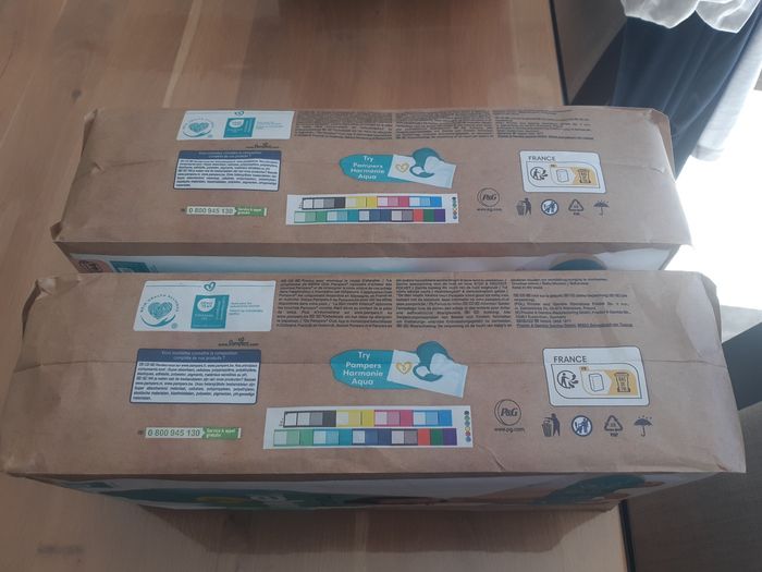 Lot 2 paquets pampers harmonie taille 3 - photo numéro 3