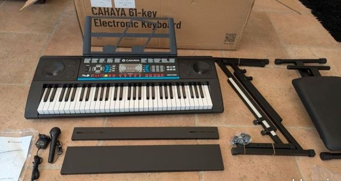 Piano électronique, clavier portable 61 touches