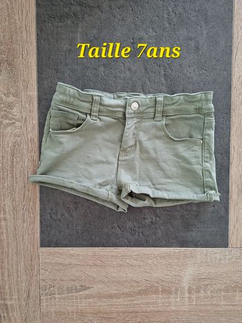Short 👧 réglable Kiabi 7ans