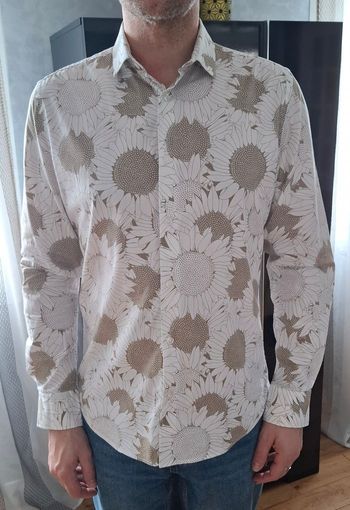 chemise DEVRED à motifs 