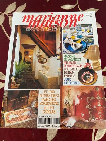 Marianne maison Mai 2001