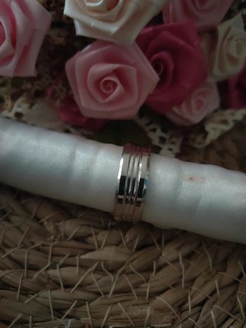 🪴Bague acier inoxydable argenté 22 MM🪴