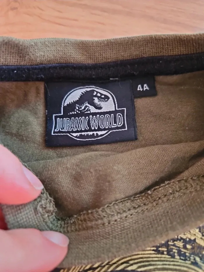 Pyjama dinosaure jurassic world 4 ans garçon - photo numéro 5