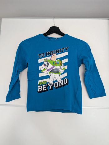 Tshirt bleu buzz l'éclair 8 ans