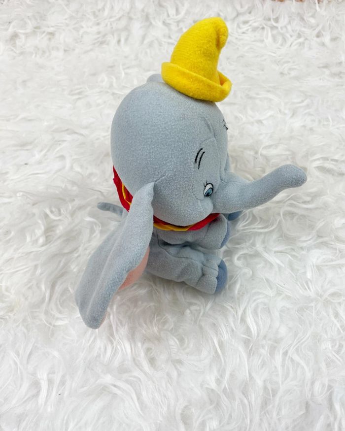 Petite Peluche Vintage Dumbo Disney (officiel) - photo numéro 5