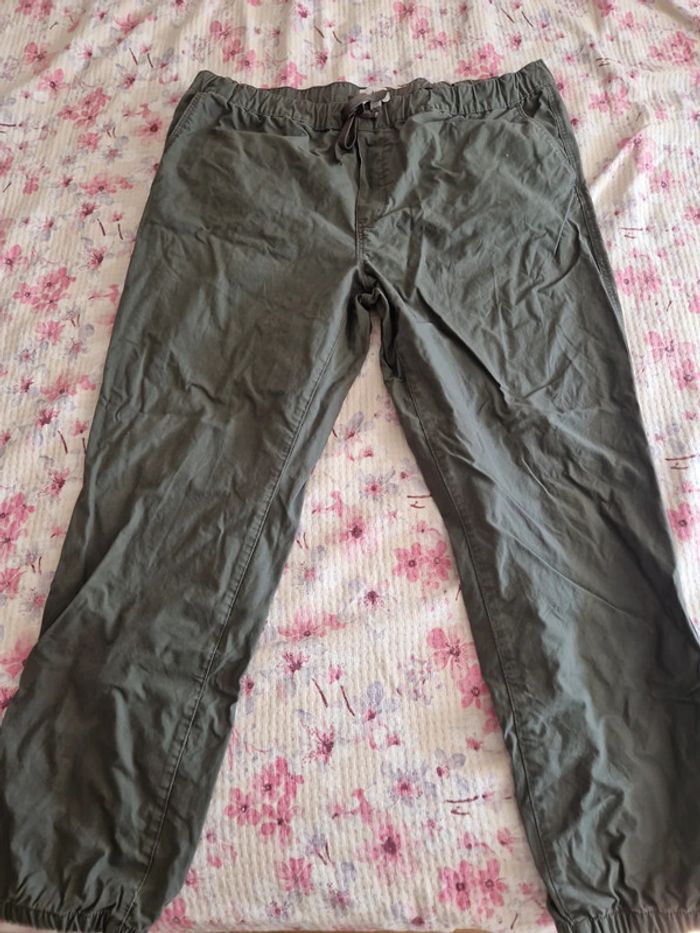 Pantalon cargo jogging kaki taille XXL Très bon état H&M