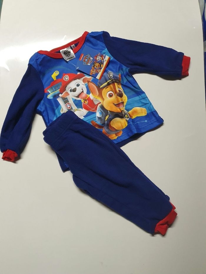 Pyjama polaire pat patrouille