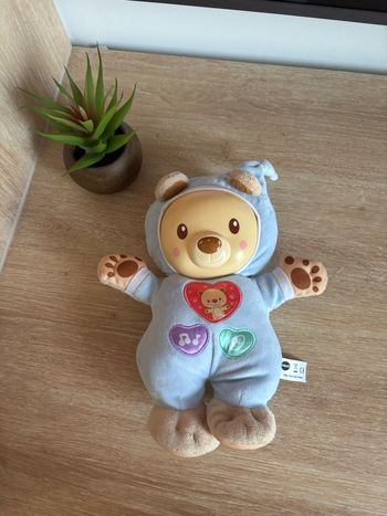 Ourson Leon lumi musical lumière vtech