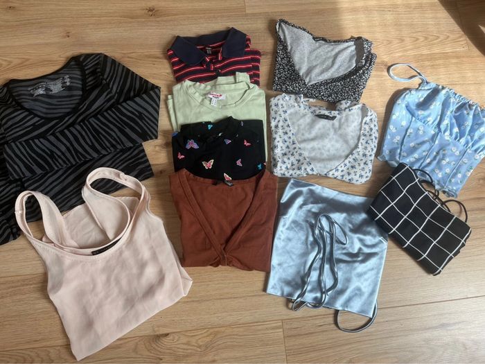 Lot hauts courts s/m