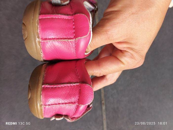 Chaussures cuir pointure 20 - photo numéro 5