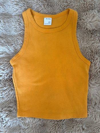 Débardeur Bershka moutarde XS