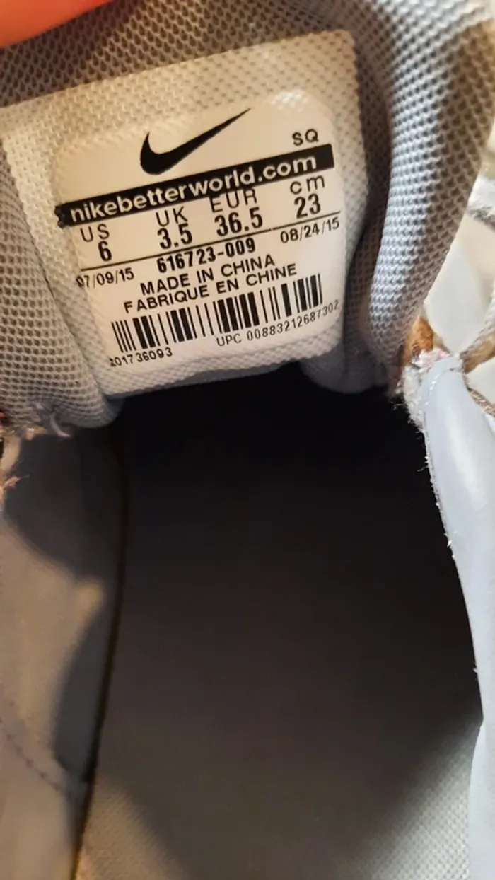Basket Nike Air Max Thea 36.5 - photo numéro 6