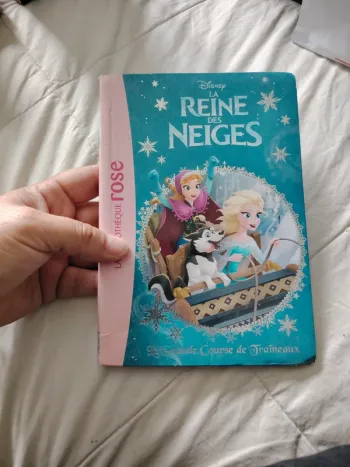 Bibliothèque Rose reine des neiges