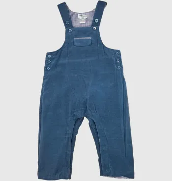 Salopette 12 mois en velours côtelé Cyrillus