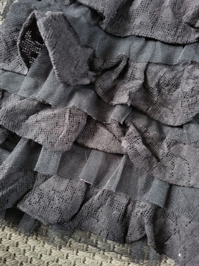 Robe mi longue noire avec volants - 18 mois - photo numéro 6