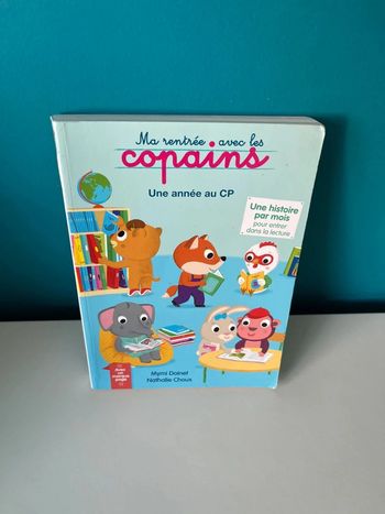 Gros livre ma rentrée avec les copains de CP