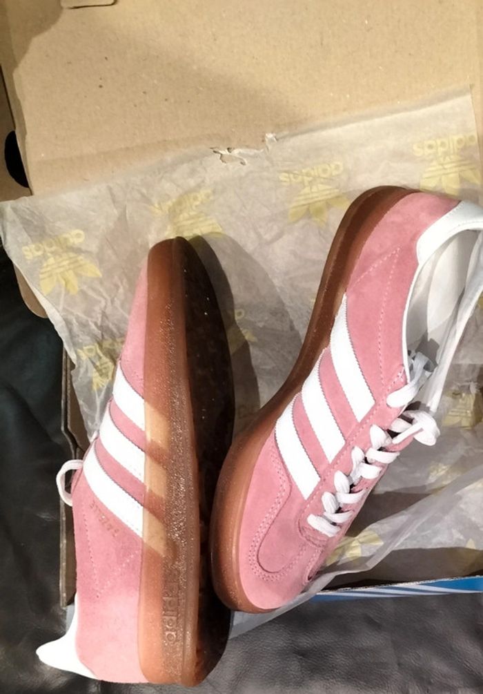 Baskets "Adidas" Gazelle couleur vieux rose - photo numéro 5