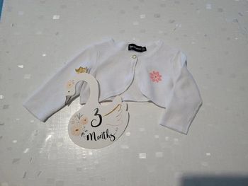 Boléro bébé fille