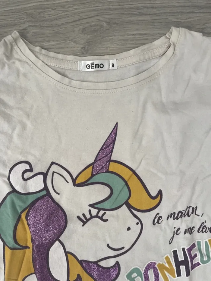 Pyjama licorne léger fille - photo numéro 2