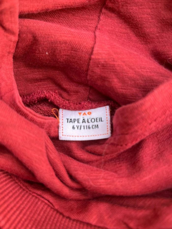 Sweat tape à l’œil taille 6 ans - photo numéro 3