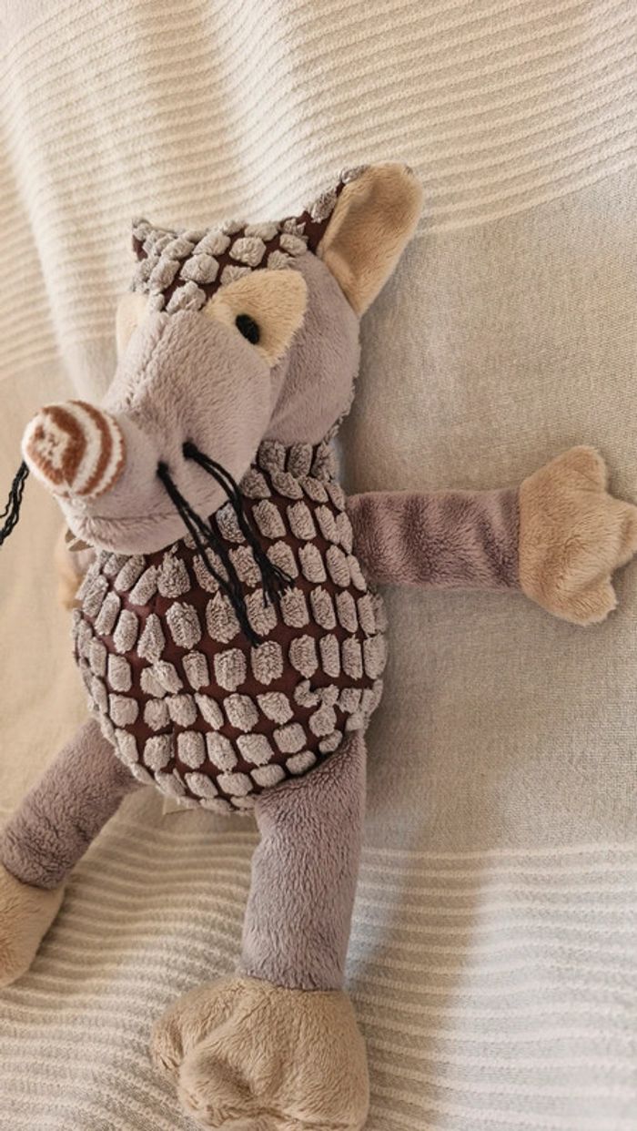 Peluche  loup vagabond Histoire d ours - photo numéro 2