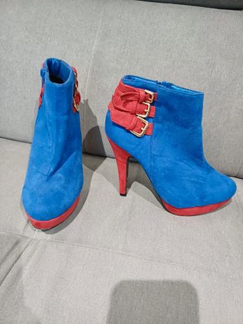 Bottine à talon miss bombom  pointure 38