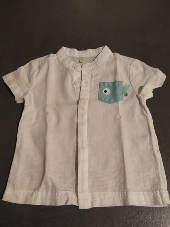 Chemise manches courtes T60