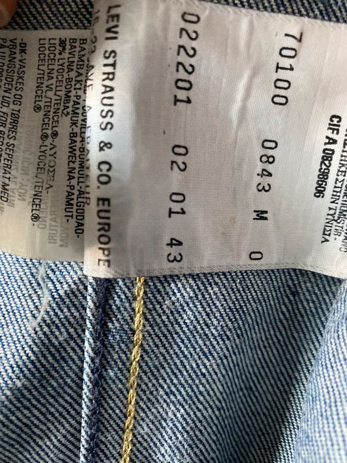 Veste en jean Levis - photo numéro 8