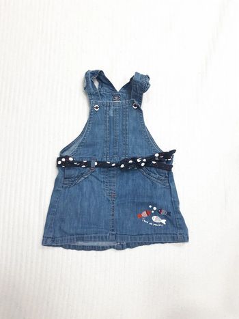 Robe en jean Terre de Marins 18 mois